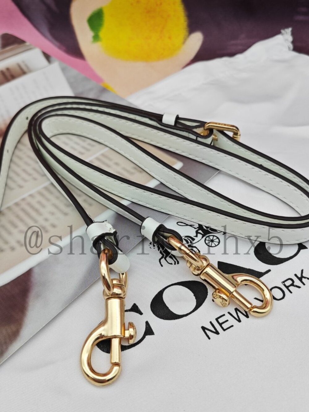 ✨✨coach Teri Shoulder Bag In Signature Canvas white - Picture 7 of 7